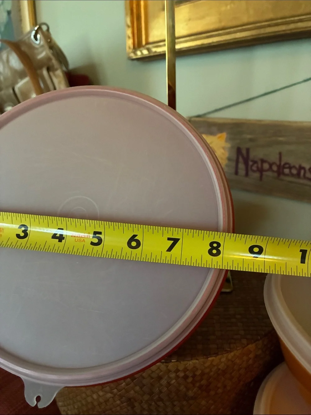 Tupperware vintage harvest